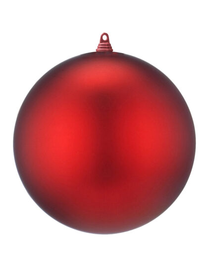 Kula 30 cm Röd matt