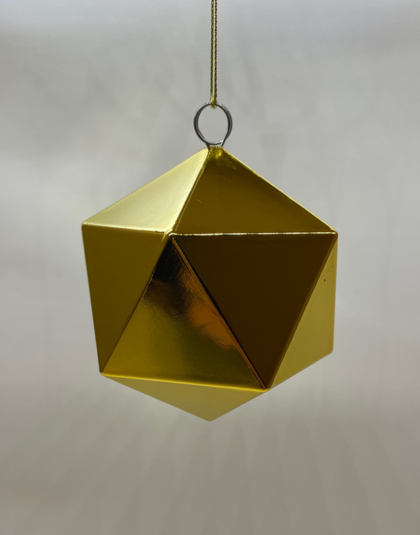 Kula Diamant 10 cm Guld blank 12st/förp